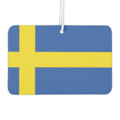 Flagge Schwedens Autolufterfrischer (Rückseite)