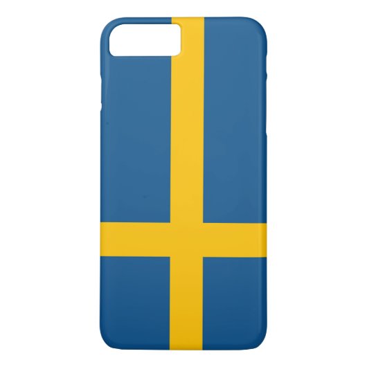 Flagge Schwedens Case-Mate iPhone Hülle (Rückseite)