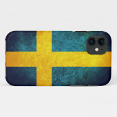 Flagge Schwedens Case-Mate iPhone Hülle (Rückseite (Horizontal))
