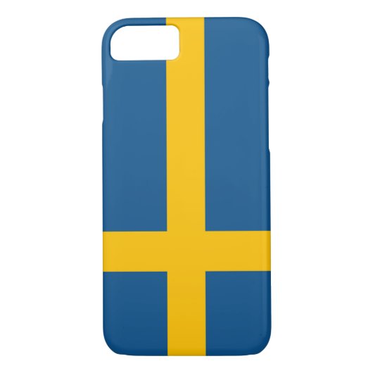 Flagge Schwedens Case-Mate iPhone Hülle (Rückseite)