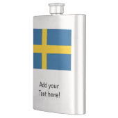 Flagge Schwedens Flachmann (Links)