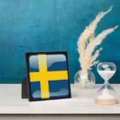 Flagge Schwedens Fotoplatte (InSitu)