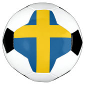 Flagge Schwedens Fußball (Gedreht)