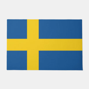 Flagge Schwedens Fußmatte