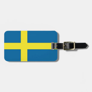 Flagge Schwedens Gepäckanhänger