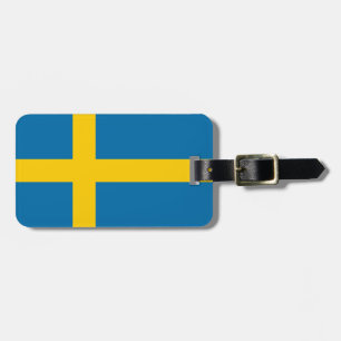 Flagge Schwedens Gepäckanhänger