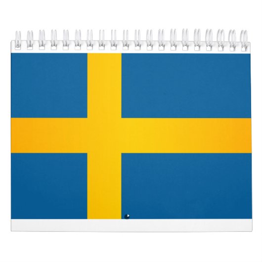 Flagge Schwedens Kalender (Titelbild)