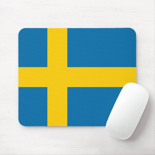 Flagge Schwedens Mousepad (Mit Mouse)