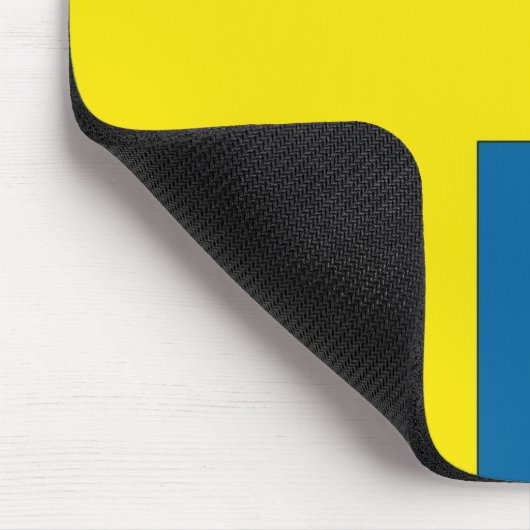 Flagge Schwedens Mousepad (Ecke)