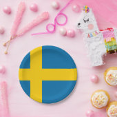 Flagge Schwedens Party Plate Pappteller (Party)