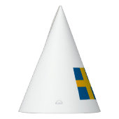 Flagge Schwedens Partyhütchen (Links)