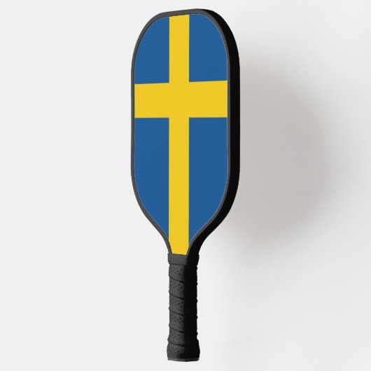 Flagge Schwedens Pickleball Schläger (Links)
