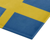 Flagge Schwedens Schneidebrett (Ecke)