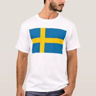Flagge Schwedens T-Shirt
