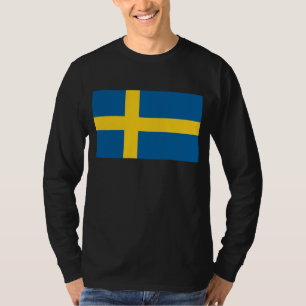 Flagge Schwedens T-Shirt