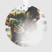 Flagge-Schweißer Ornament (Rückseite)