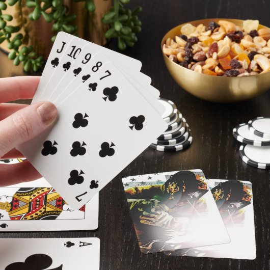 Flagge-Schweißer Spielkarten (In Situ)