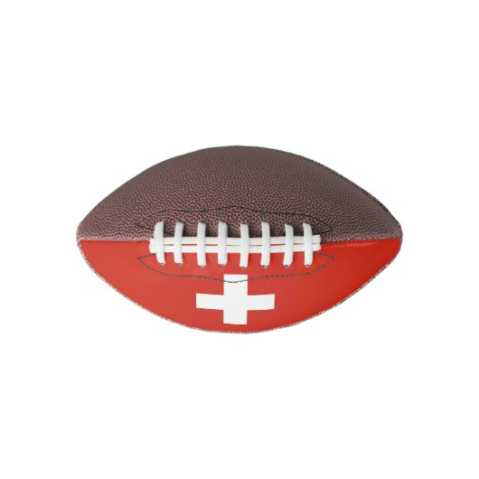 Flagge Schweiz Mini Football (Vorderseite)