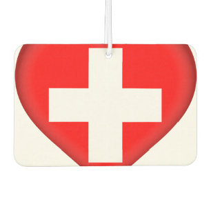 Flagge Schweiz (Schweiz) Autolufterfrischer