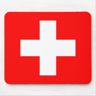 Flagge Schweiz (Schweiz) Mousepad