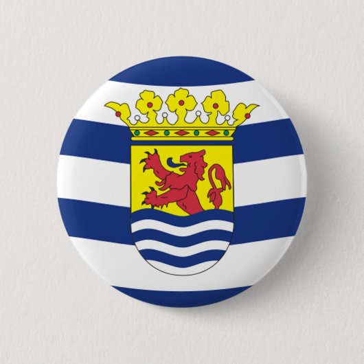 Flagge Seelands Button (Vorderseite)