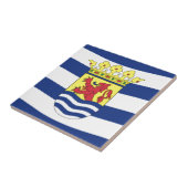 Flagge Seelands Fliese (Seite)