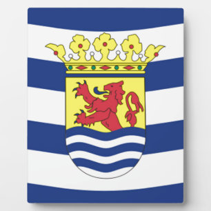 Flagge Seelands Fotoplatte