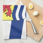 Flagge Seelands Geschirrtuch (Viertel Falte)