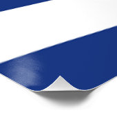 Flagge Seelands Poster (Ecke)