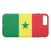 Flagge Senegals Case-Mate iPhone Hülle (Rückseite (Horizontal))