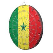 Flagge Senegals Dartscheibe (Vorderseite rechts)