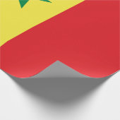 Flagge Senegals Geschenkpapier (Ecke)