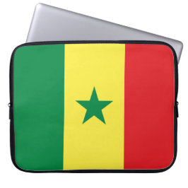 Flagge Senegals Laptopschutzhülle