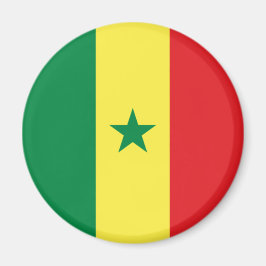 Flagge Senegals Magnet