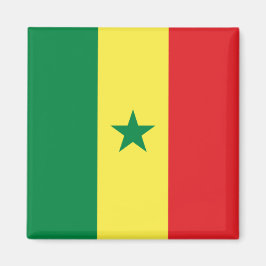 Flagge Senegals Magnet