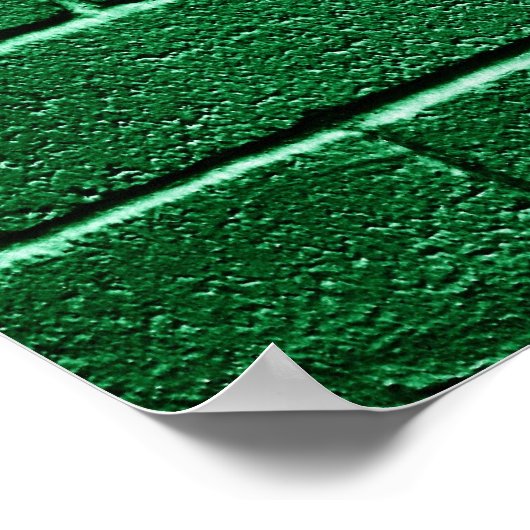 Flagge Senegals Poster (Ecke)