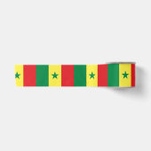 Flagge Senegals Satinband (Vorderseite)
