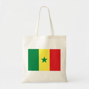 Flagge Senegals Tragetasche