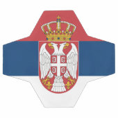 Flagge Serbien Fußball (Flach)