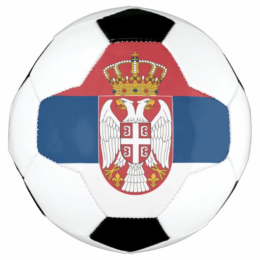 Flagge Serbien Fußball (Vorderseite)