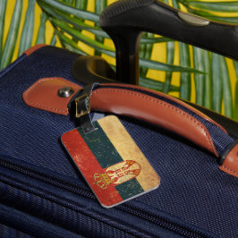 Flagge Serbien Gepäckanhänger