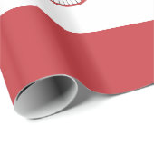Flagge Serbien Geschenkpapier (Rolleneckpunkt)