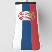 Flagge Serbien Golf Headcover (Rotieren 90)