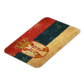 Flagge Serbien Magnet (Linke Seite)