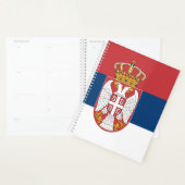 Flagge Serbien Planer (Anzeige)