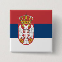 Flagge Serbiens