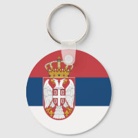 Flagge Serbiens