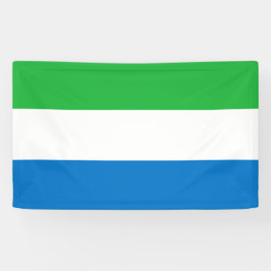 Flagge Sierra Leones Banner