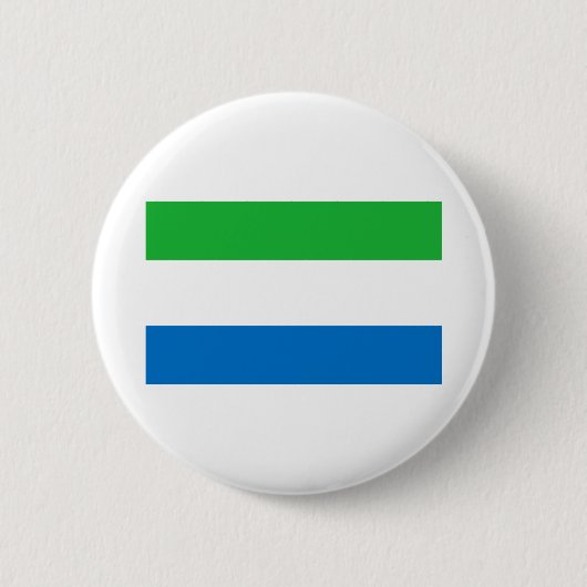 Flagge Sierra Leones Button (Vorderseite)