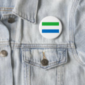 Flagge Sierra Leones Button (Beispiel)